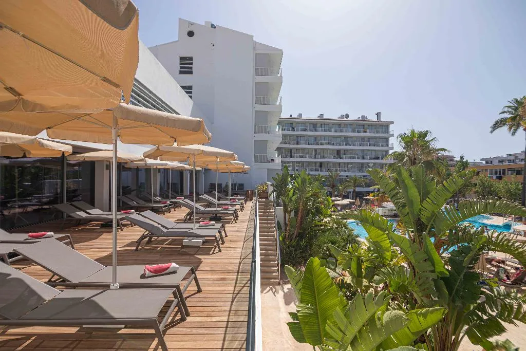 Terrace, JS Sol de Alcudia, Majorca
