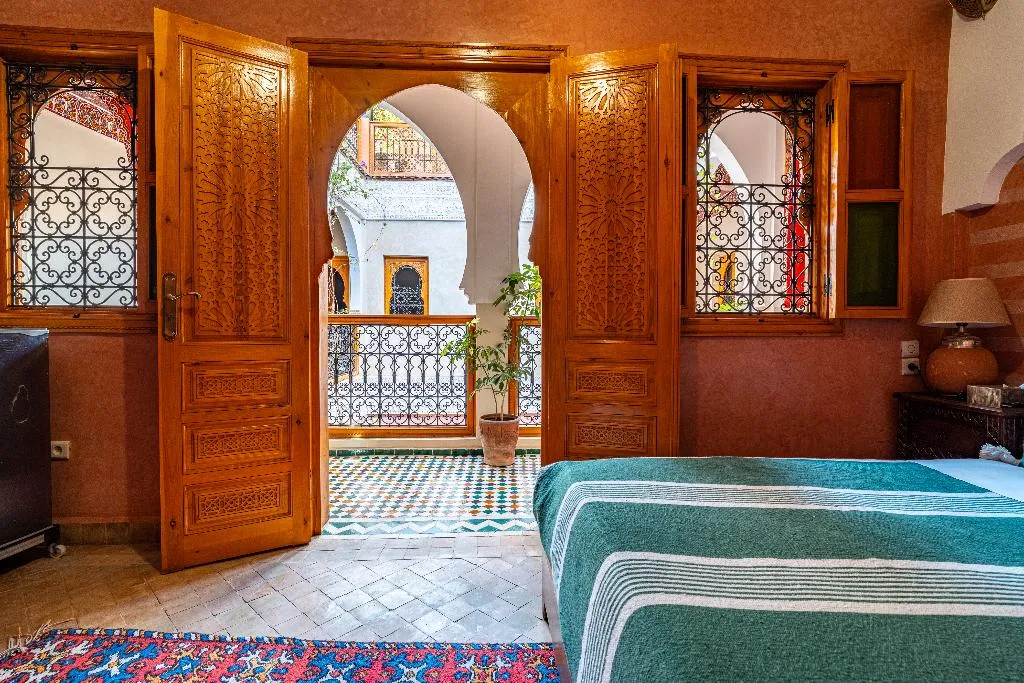 DOUBLE QUEEN SIZE BED Room, Riad Villa Sidi Baba, Marrakech