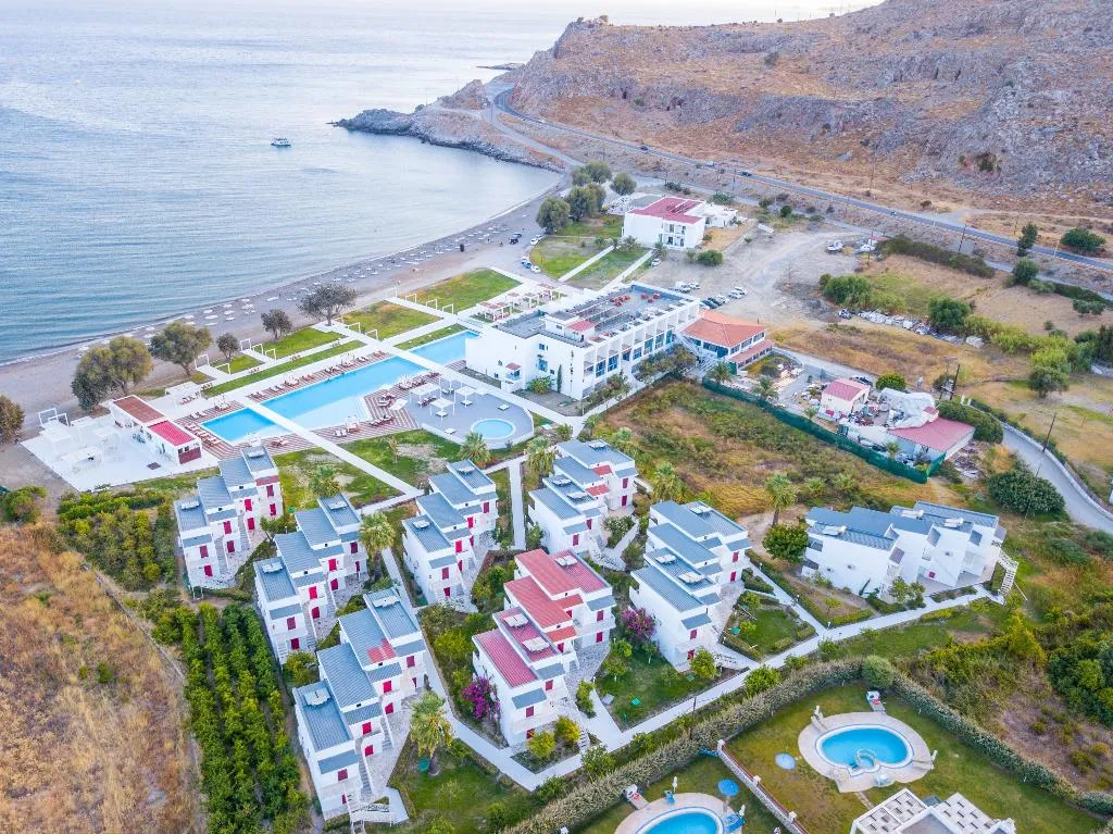 General view, Kamari Beach Hotel, Rhodes, Rhodes