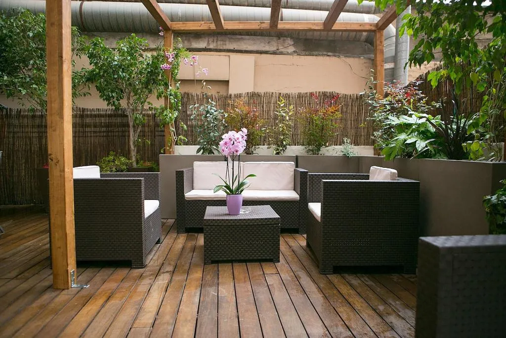 Terrace, Blanc Guesthouse, Barcelona