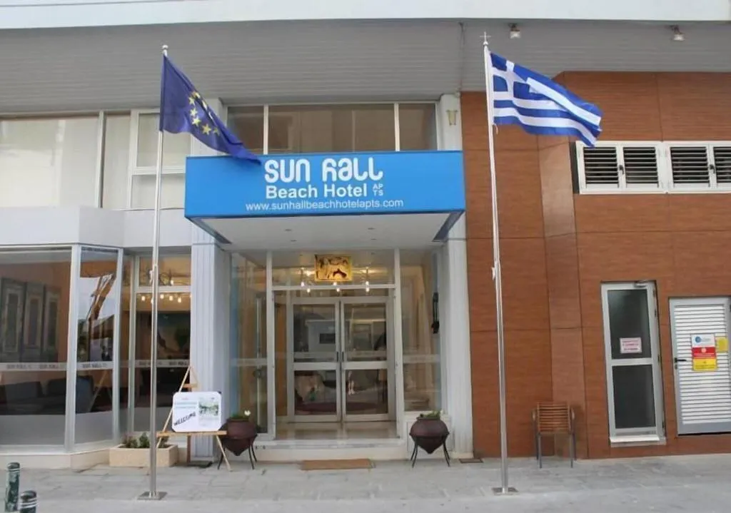General view, Sun Hall Beach Hotel Apts, Cyprus