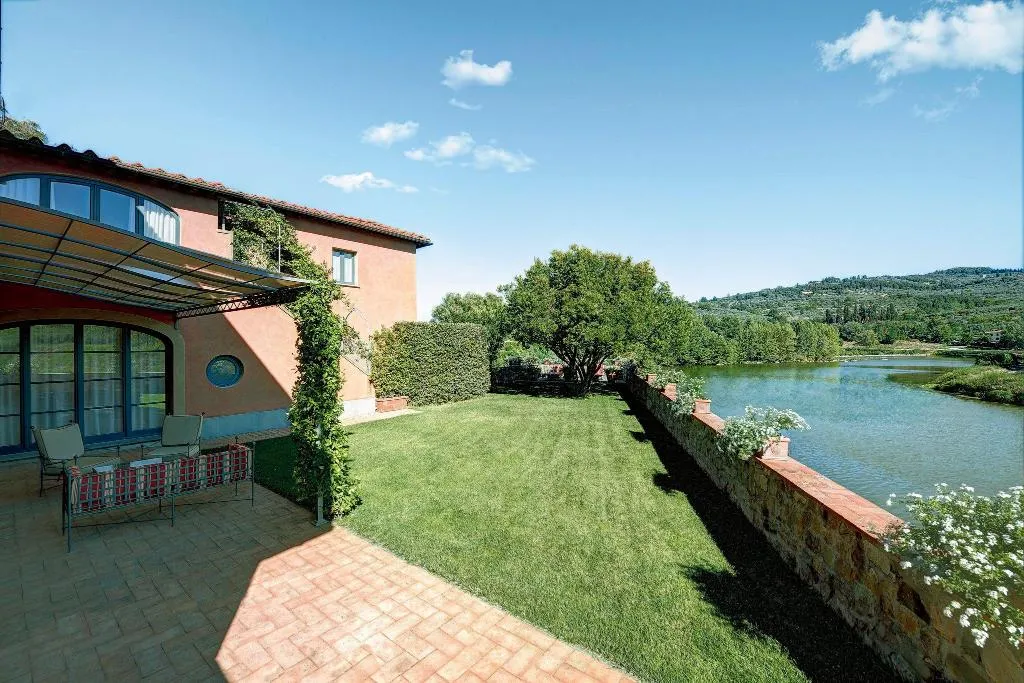 General view, Villa La Massa, Florence