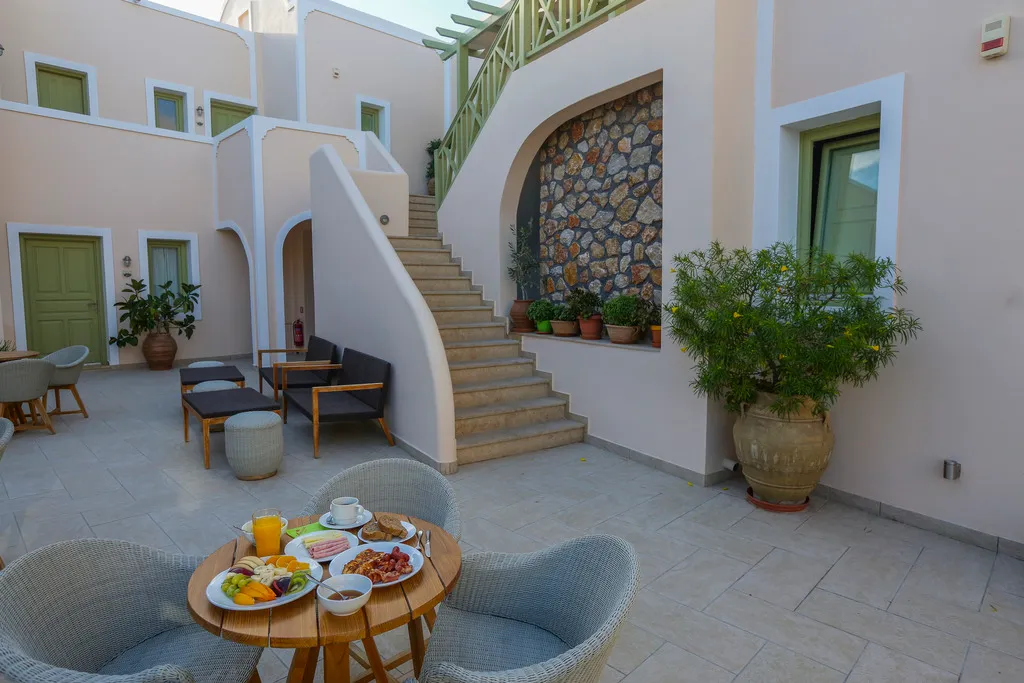 Terrace, Anassa, Santorini