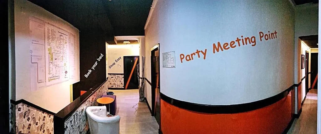 Lobby, Hostels Meetingpoint, Madrid