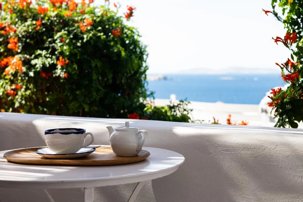 DOUBLE SIDE SEA VIEW Room, Tagoo Hotel, Mykonos