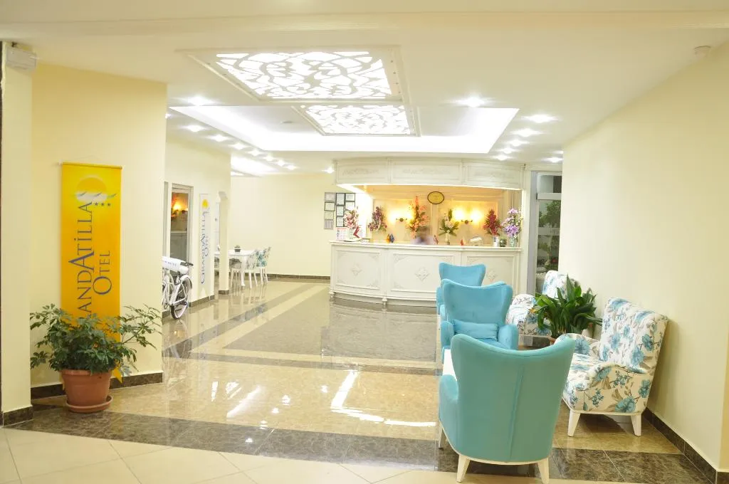 Lobby, Grand Atilla Hotel, Antalya