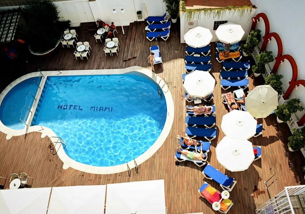 Pool, Miami Hotel, Costa Brava