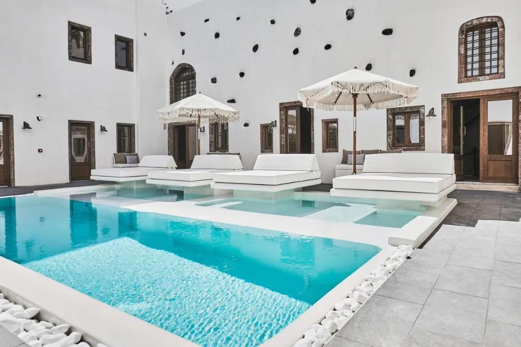 General view, Winery Hotel 1870, Santorini