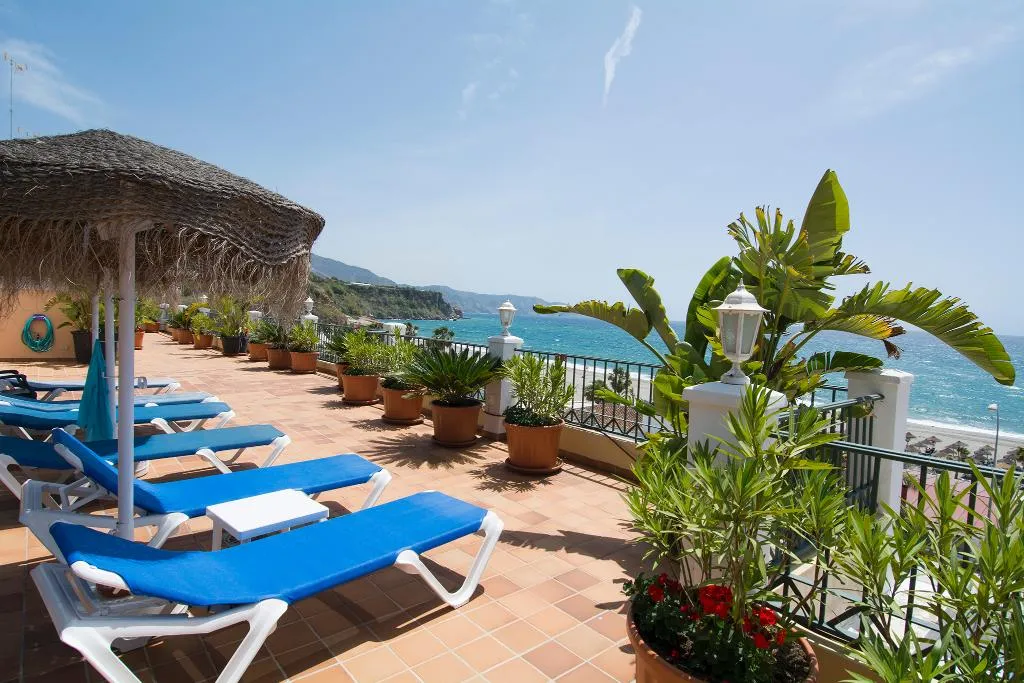 Terrace, Apartamentos HC Burriana Playa, Costa Del Sol