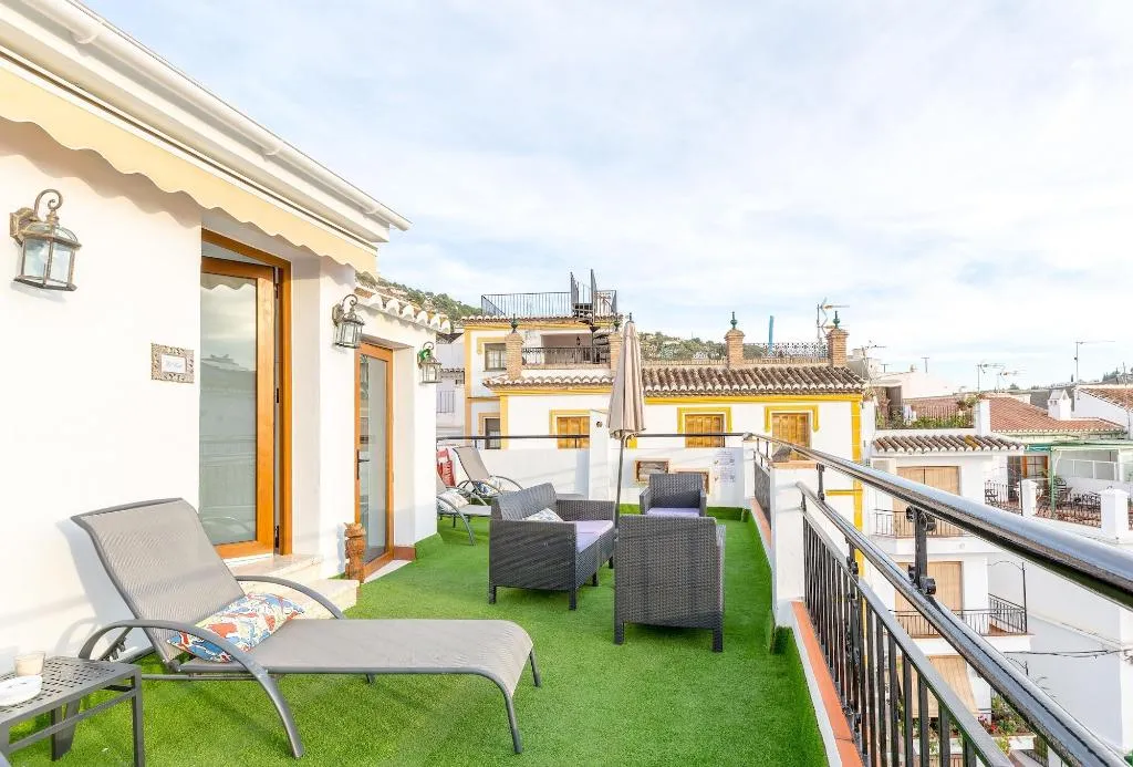 Terrace, Salamandra Plaza B&B, Seville