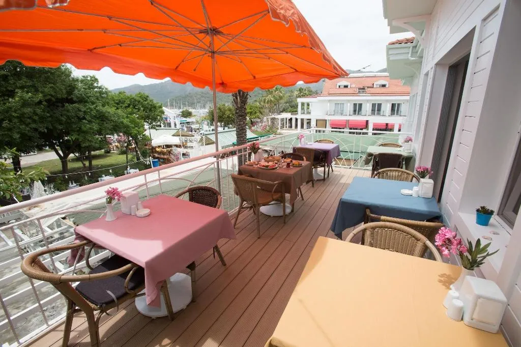 Terrace, Dedeminn Marina Hotel, Dalaman