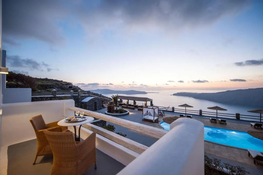 General view, Caldera Memories, Santorini