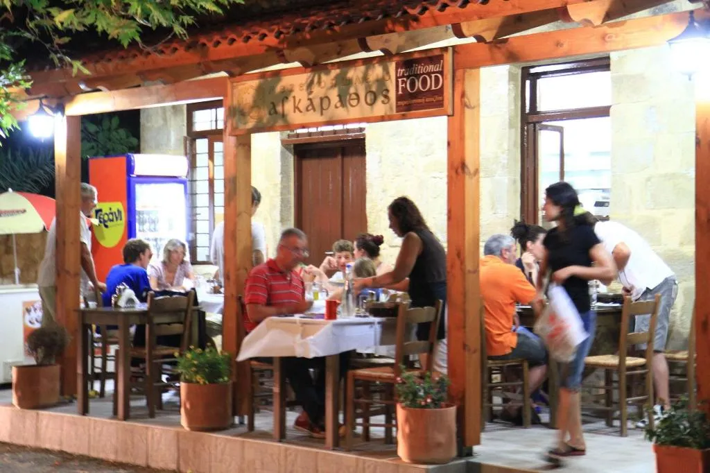 Restaurant, Agarathos, Crete