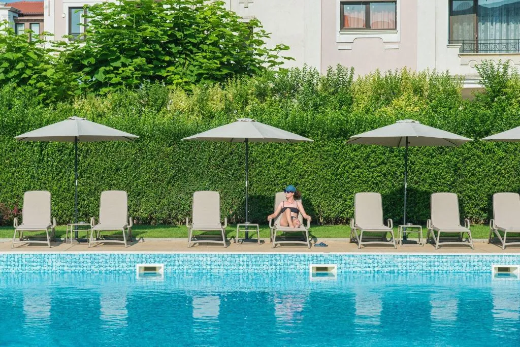 Terrace, Hotel Miramar, Bourgas