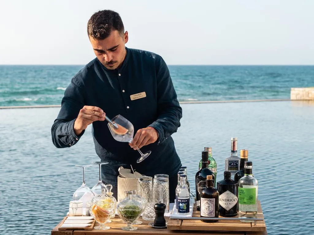 Bar, Amirandes, A Resort to Live, Crete