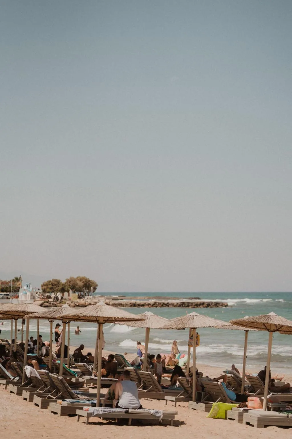 Beach, Galazio beach resort, Crete