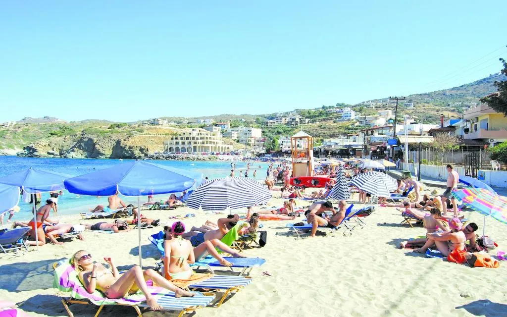 Beach, Renia hotel, Crete