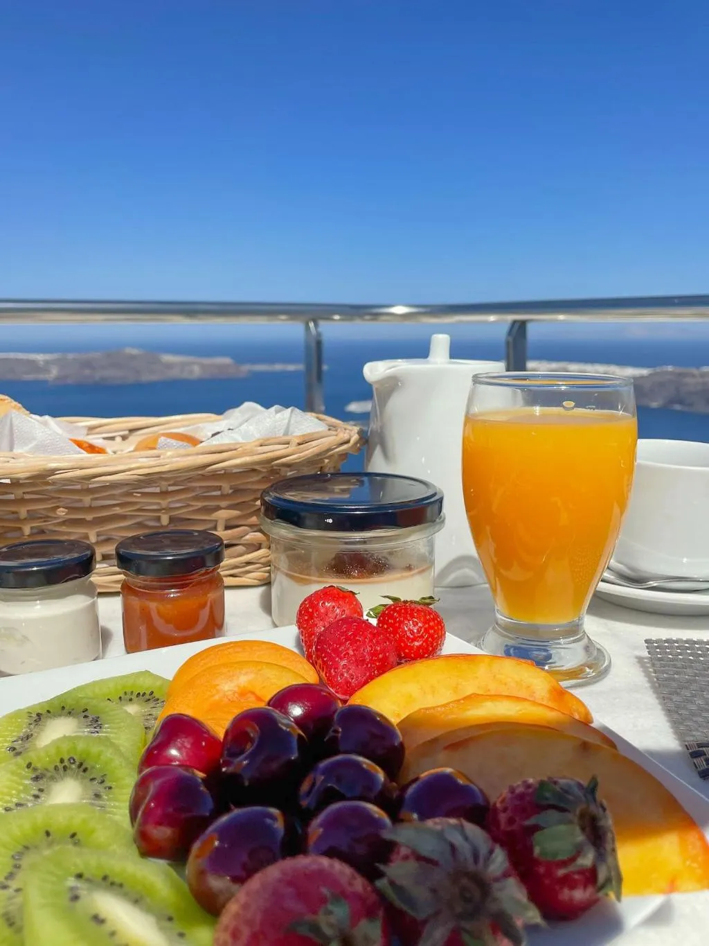 Restaurant, Villa Lukas, Santorini