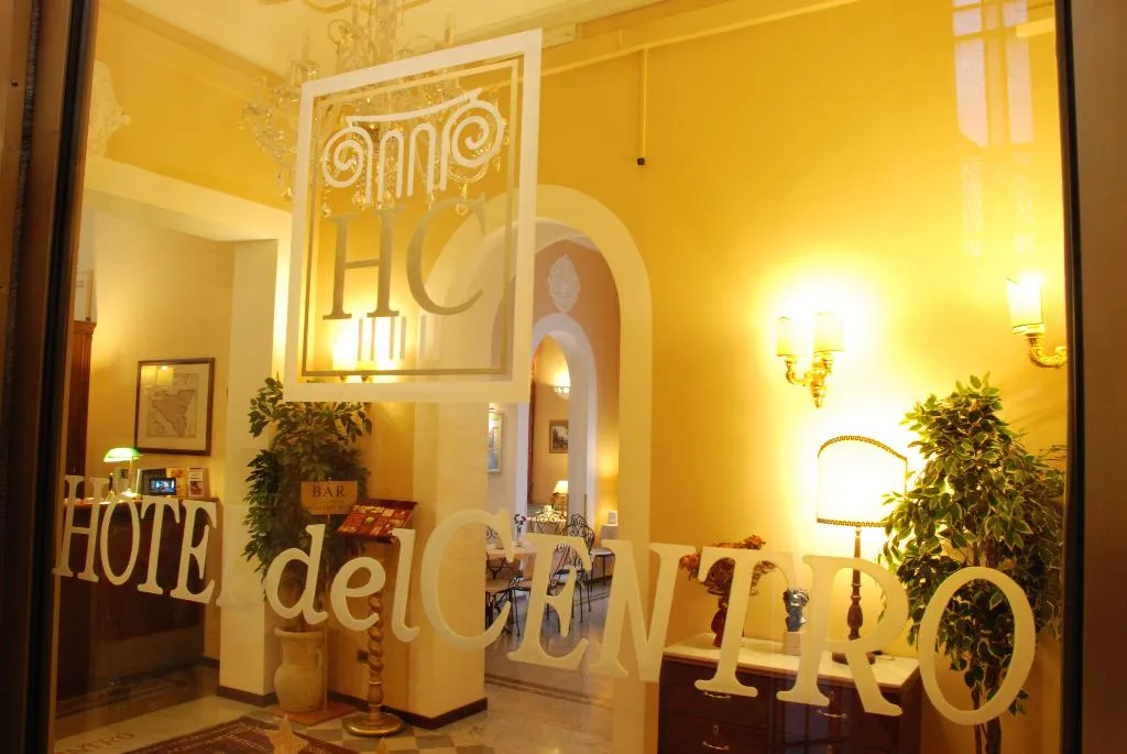 Lobby, Hotel Del Centro, Palermo