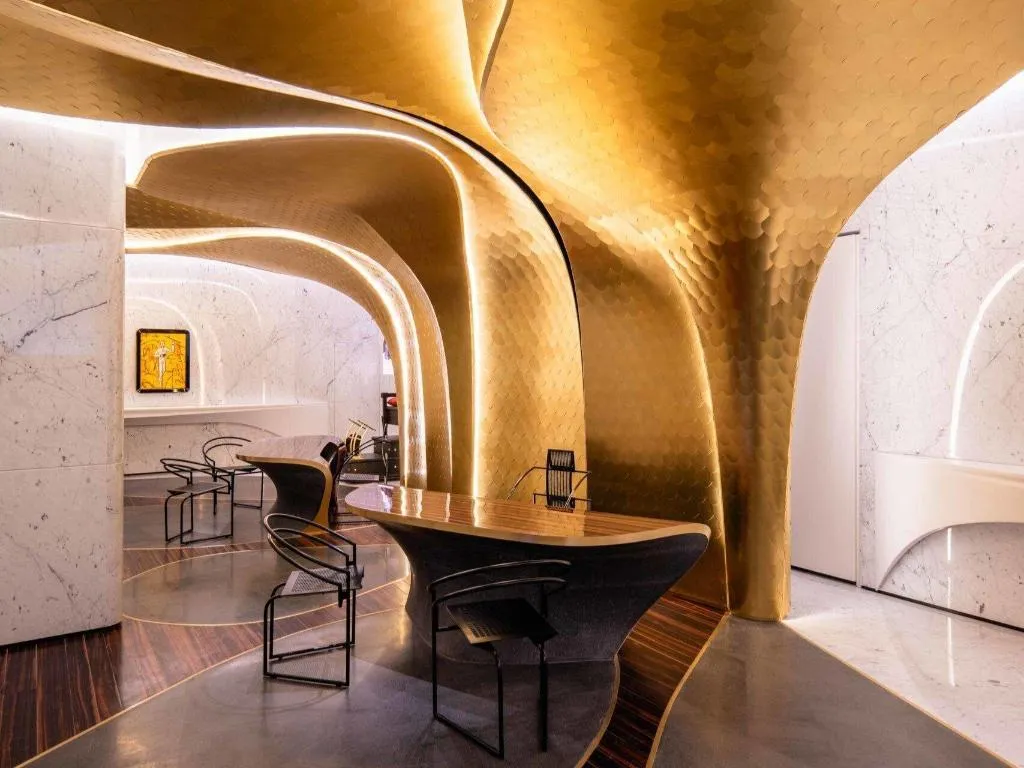 Lobby, Romeo Hotel Roma, Rome