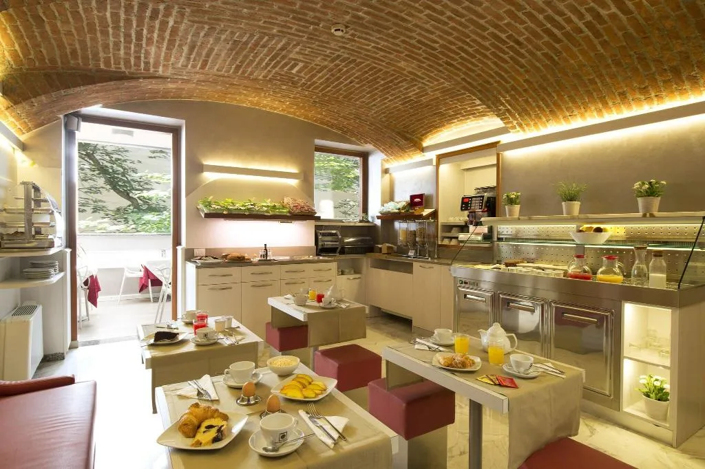 Restaurant, Hotel Ideale, Milan