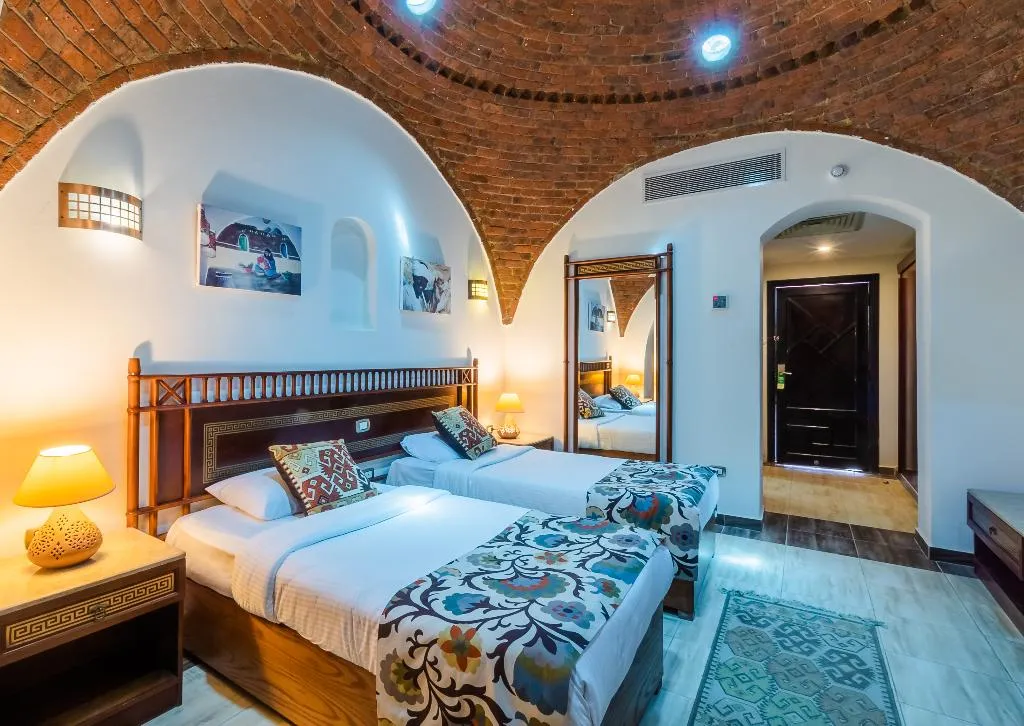 DOUBLE POOL VIEW Room, Beach Safari - Nubian Resort Marsa Alam, Red Sea Riviera