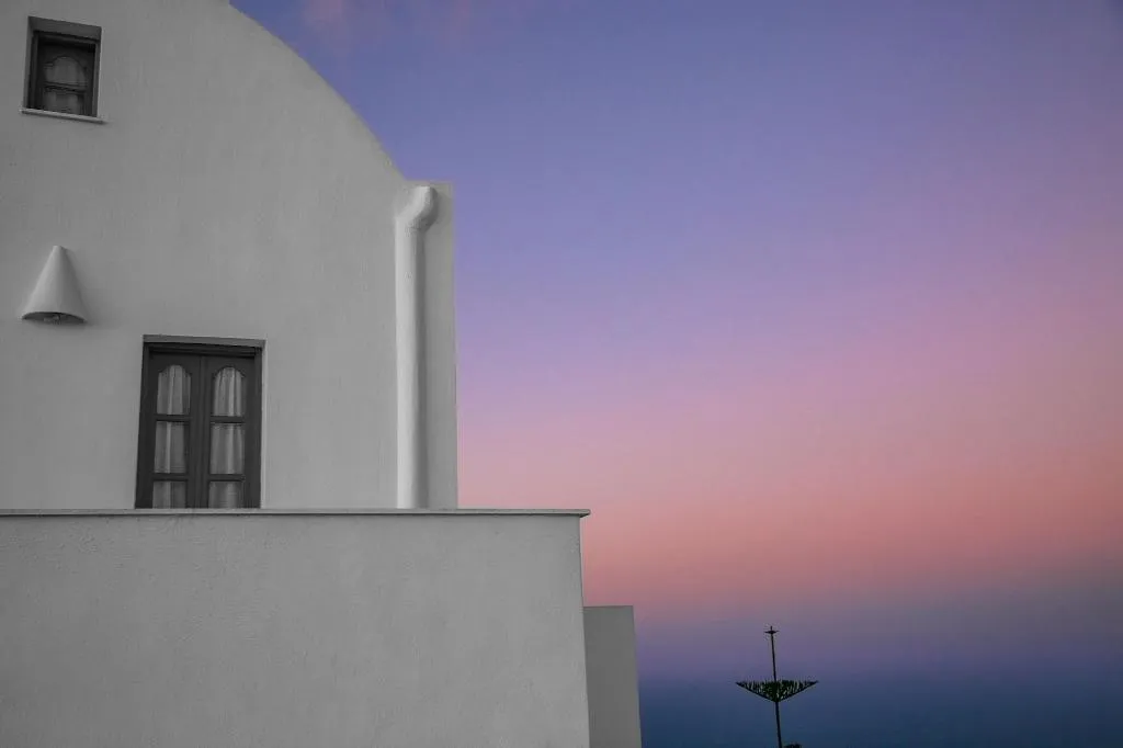 General view, Abelonas Retreat-Sunset and Sunrise Lodgins, Santorini