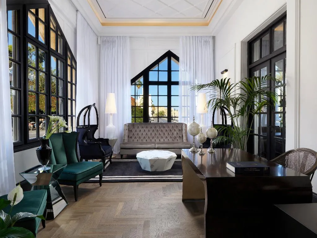 Lobby, Albergo Gelsomino, Kos