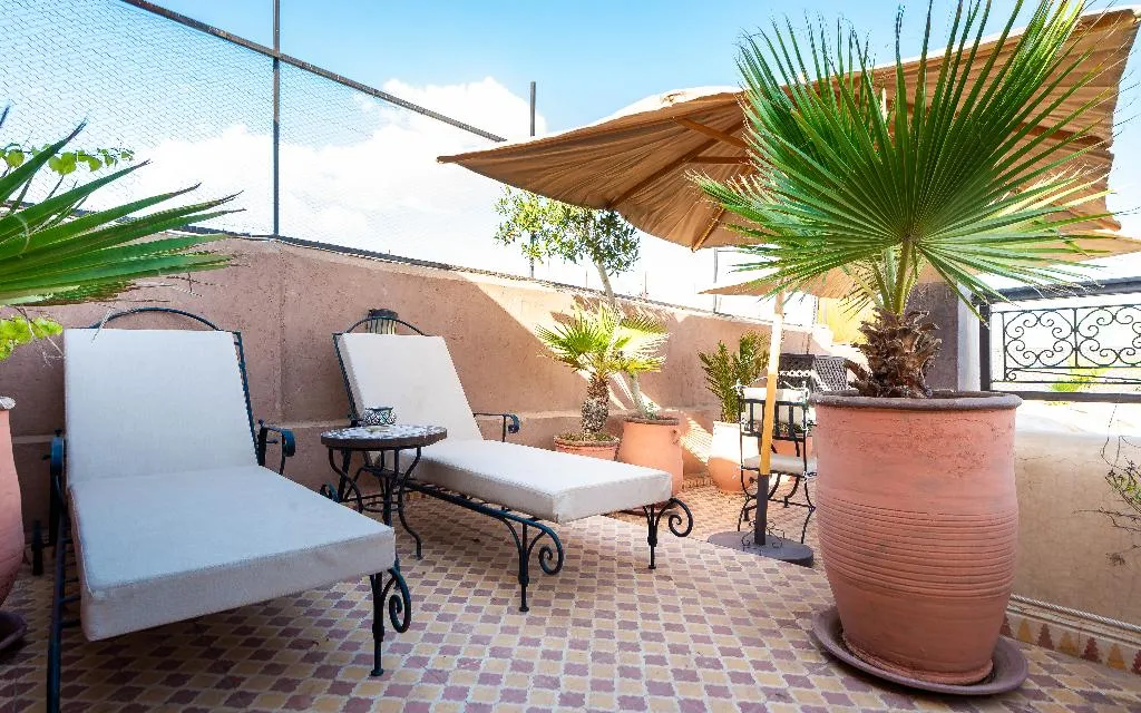 Terrace, Riad La Croix Berbere, Marrakech