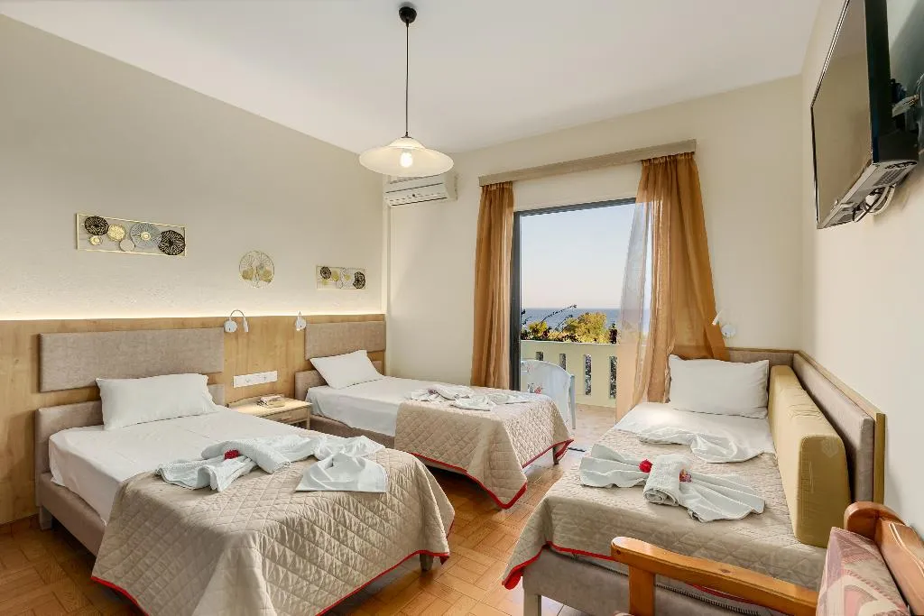 APARTMENT SEA VIEW TWO BEDROOMS Room, Sunrise Hotel & Apartments, Crete