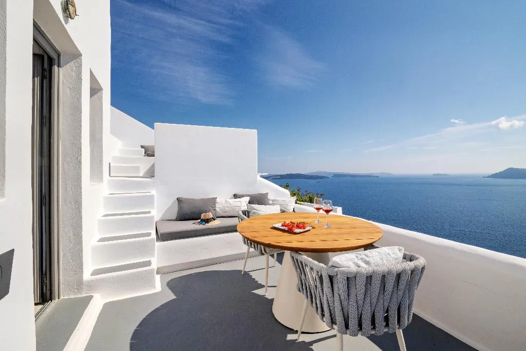 DOUBLE JAPANESE ROOM WITH VIEWS Room, IKIES Santorini, Santorini