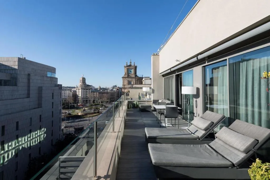 Terrace, Catalonia Square, Barcelona