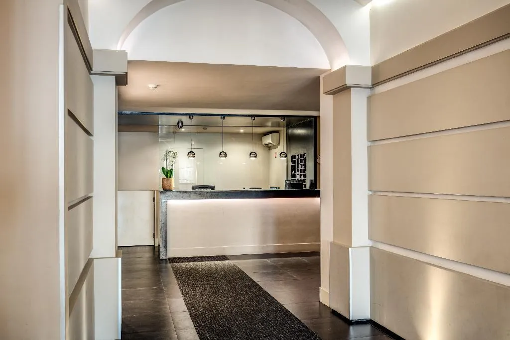 Lobby, Hotel Villafranca, Rome