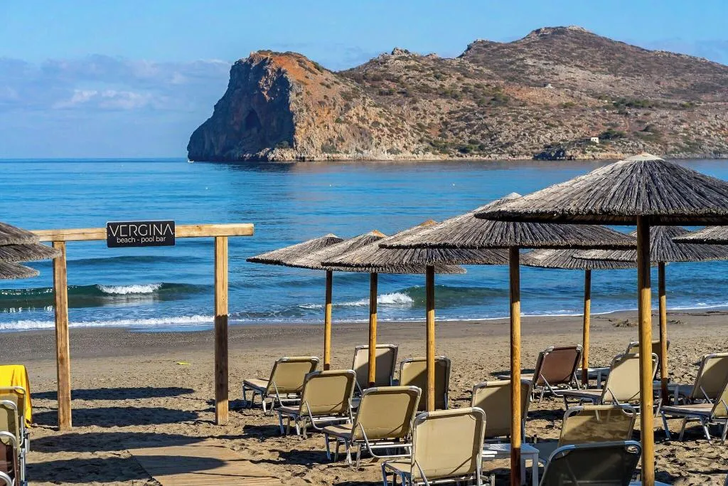 Beach, Hotel Vergina Beach, Crete