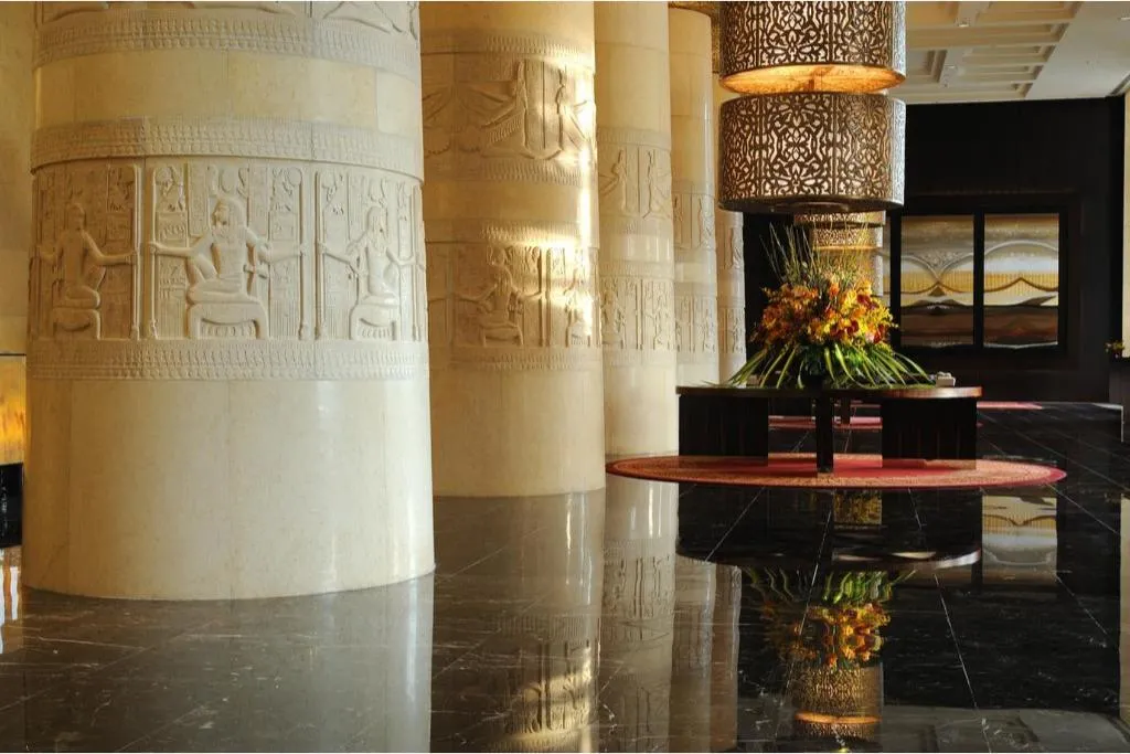 Lobby, Raffles Dubai, Dubai