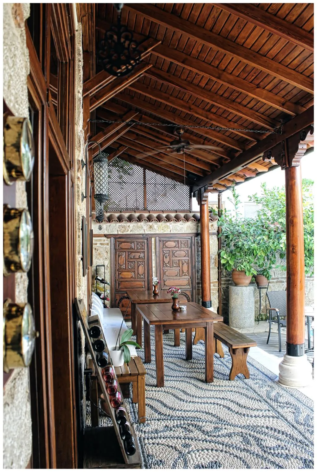 Terrace, Minyon Hotel, Antalya