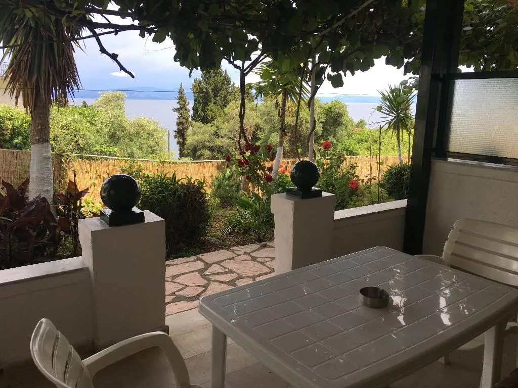Terrace, Andromaches Holiday apartments, Corfu