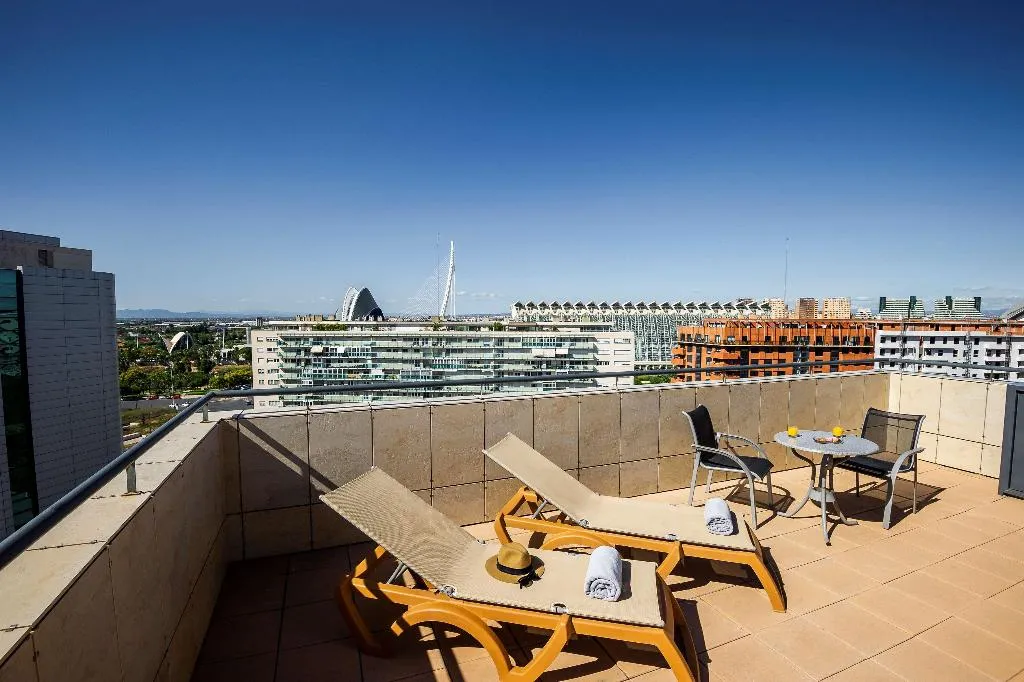 DOUBLE WITH TERRACE Room, Innside Valencia Oceanic, Valencia