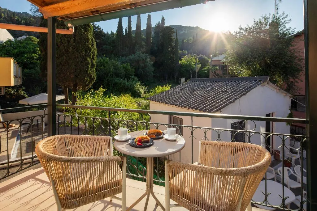 STUDIO WITH BALCONY Room, Bella Vista Beach Hotel & Studios, Corfu
