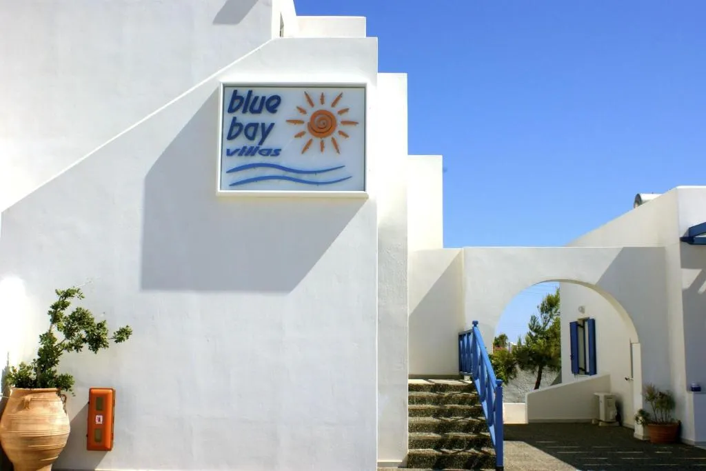 Lobby, Blue Bay Villas, Santorini
