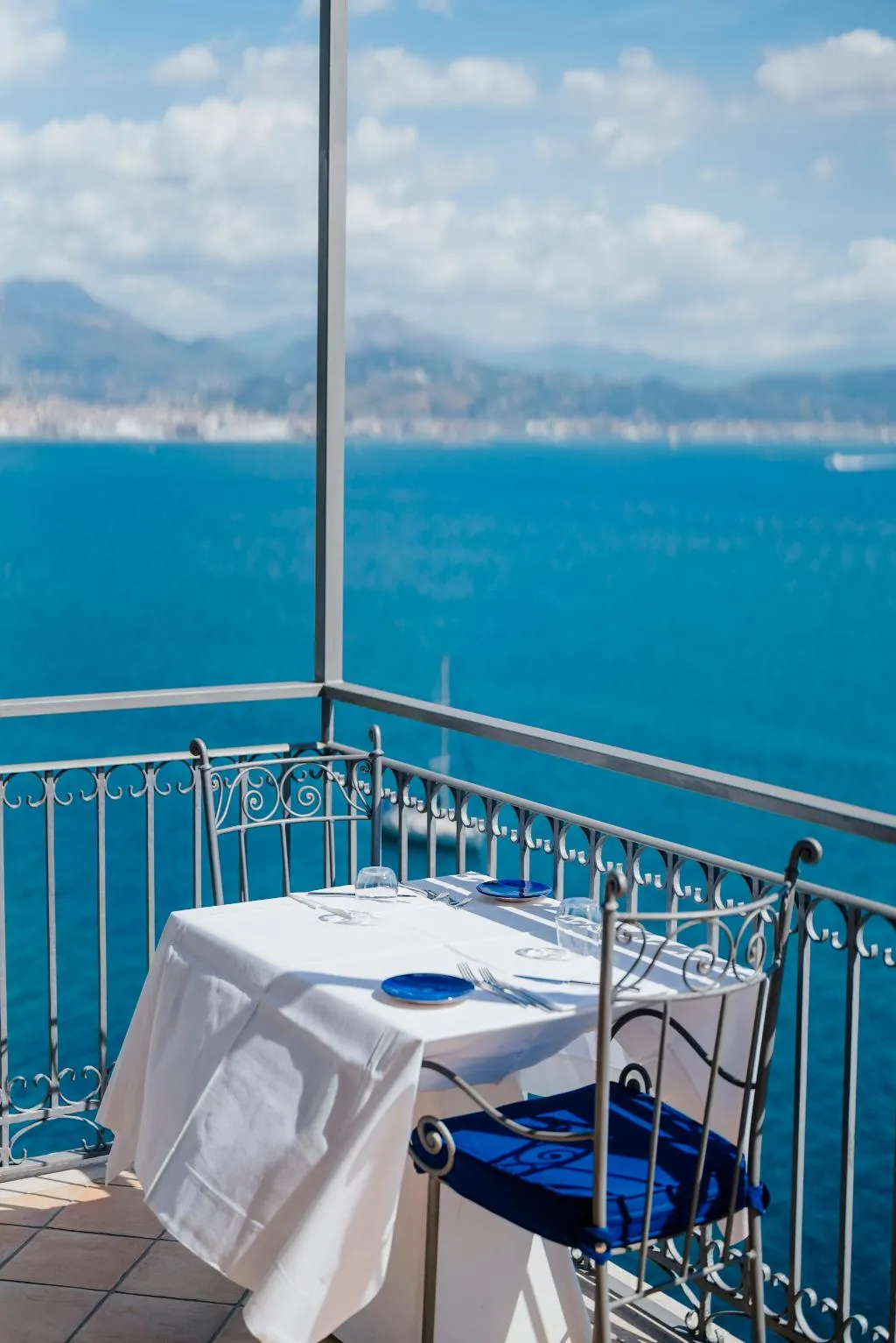 Restaurant, Hotel Cetus, Naples