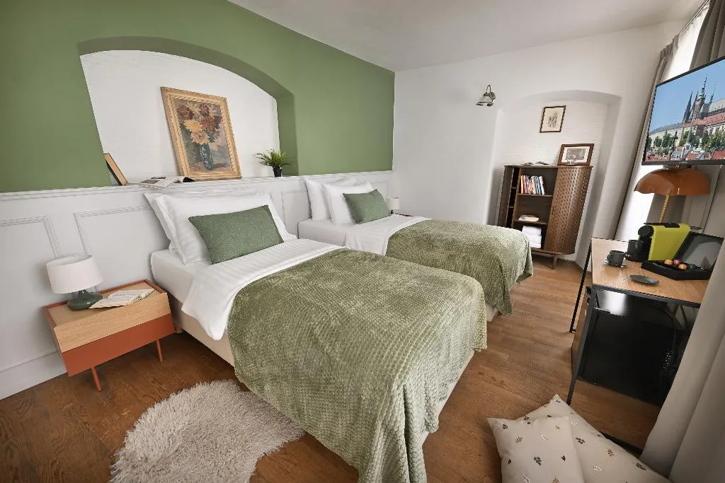 TWIN DELUXE Room, U Šuterů Boutique Hotel, Prague