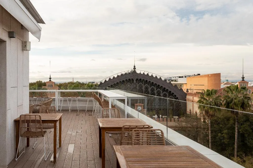 Terrace, Petit Palace Vargas, Seville