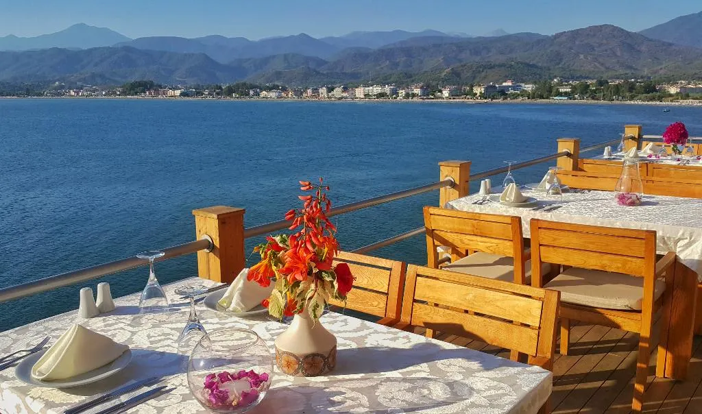 Restaurant, Ece Boutique Hotel - Sovalye Island, Dalaman