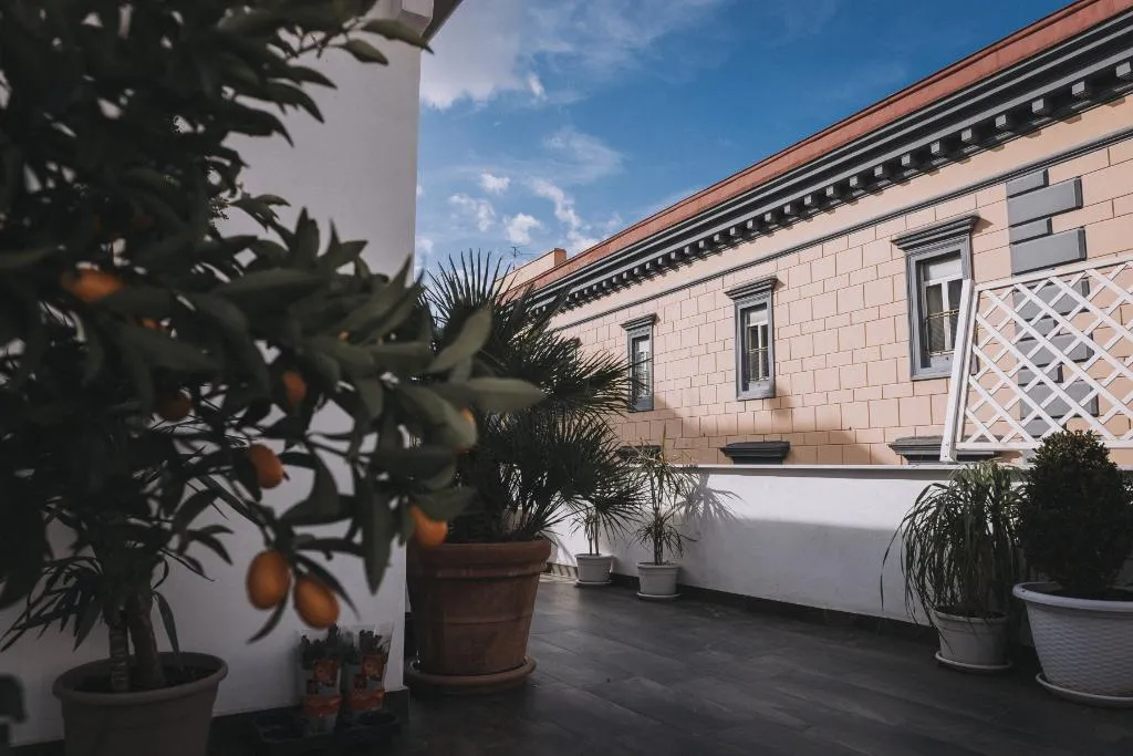 Terrace, Hotel San Michele, Naples