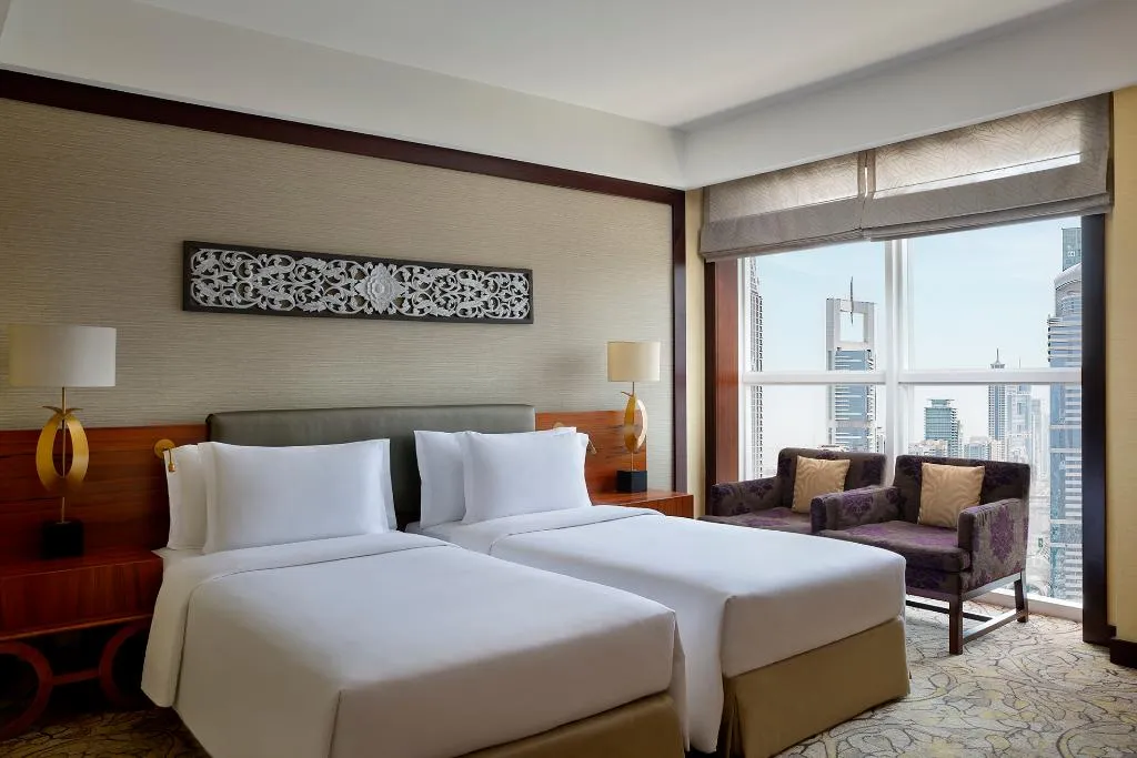 Double or Twin DELUXE Room, Dusit Thani Dubai, Dubai