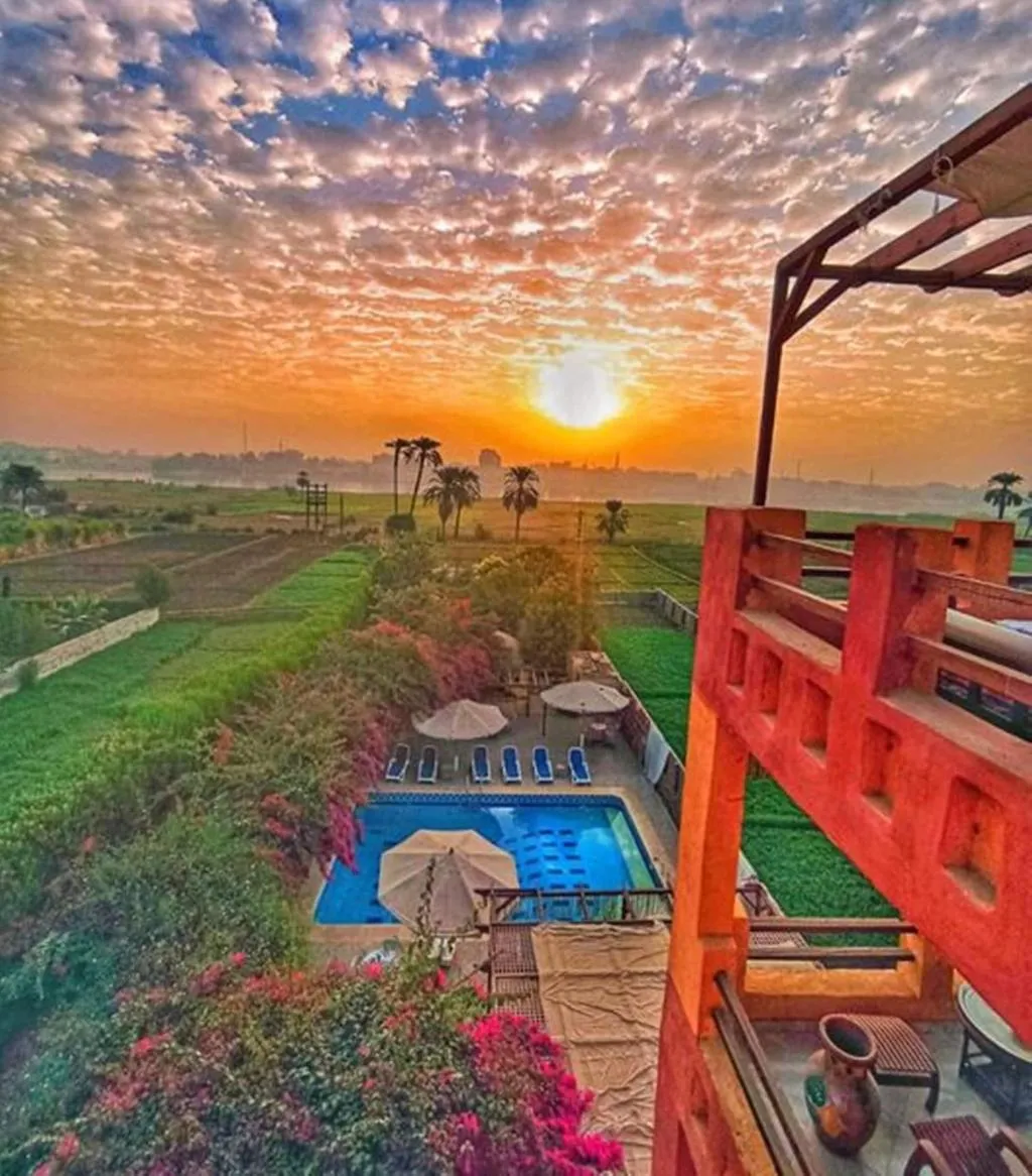 General view, Nile Compound Hotel, Luxor