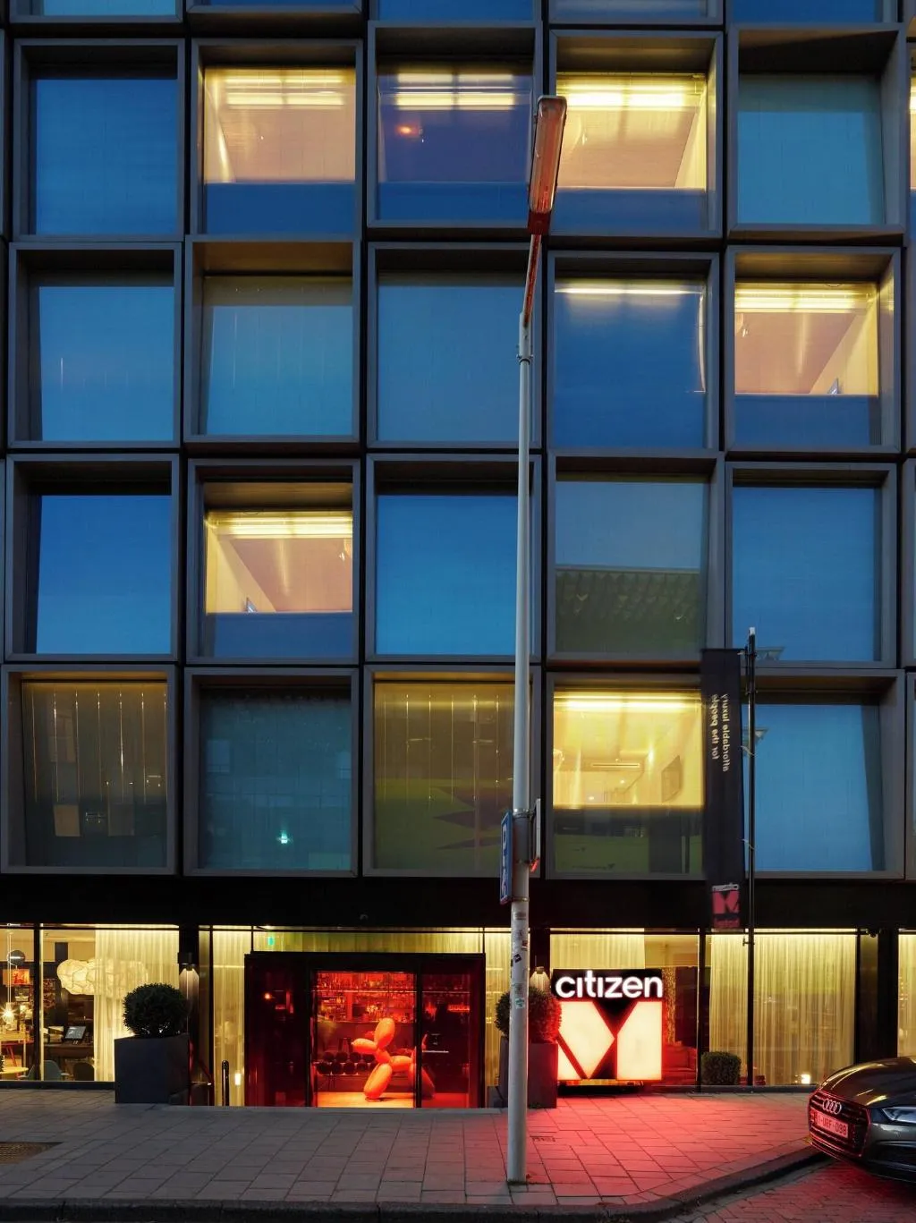 General view, citizenM Amsterdam South hotel, Amsterdam