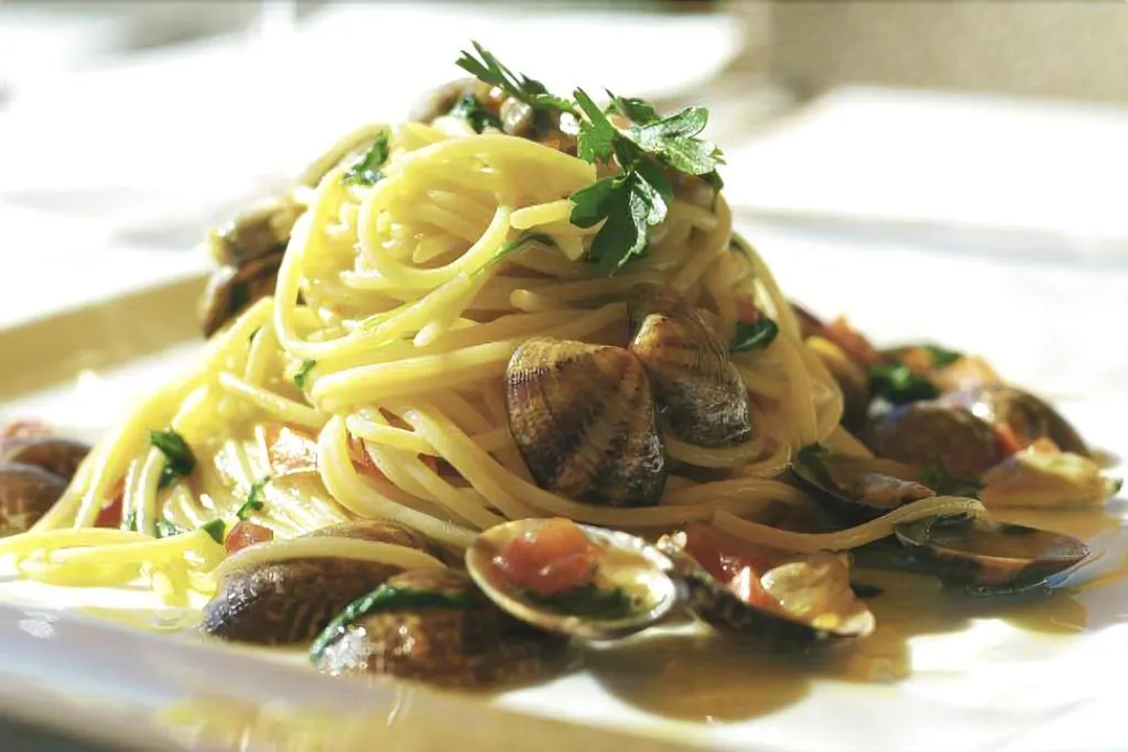 Restaurant, Hotel Mediterraneo, Naples