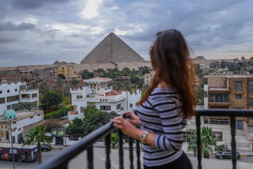General view, Tiba Pyramids Resort, Cairo